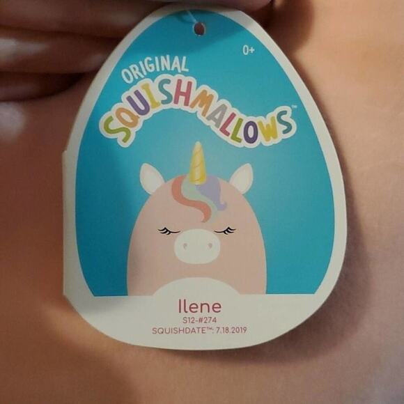 Squishmallows Ilene Pink Unicorn 12" Pillow Soft Plush Stuffed Animal new!!! - Picture 6 of 8